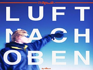 Cover von “Luft nach Oben”| Foto : Luisa Hauck, Grafik : Luca Gesner