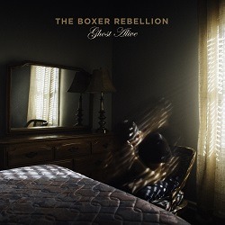 The Boxer Rebellion Cover; Fot von einem dunklen Zimmer, das Sonnenlicht fällt durch die Gardinen